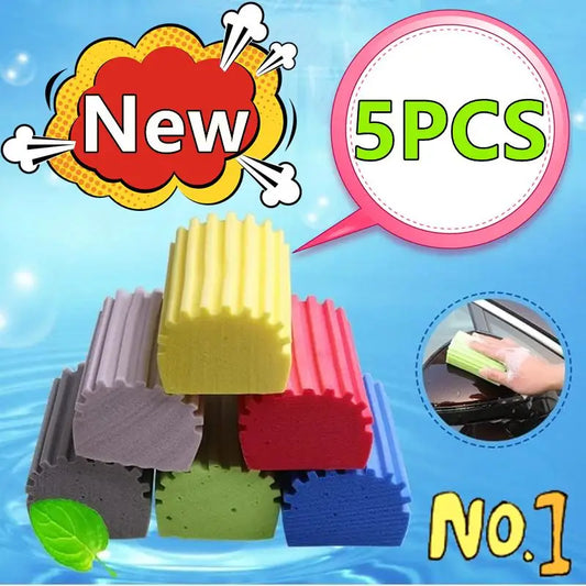 Newest 5/3/1PC Multi-function Strong Absorbent PVA Sponge Car Household Cleaning Sponge Household Cleaning Sponge Accessories